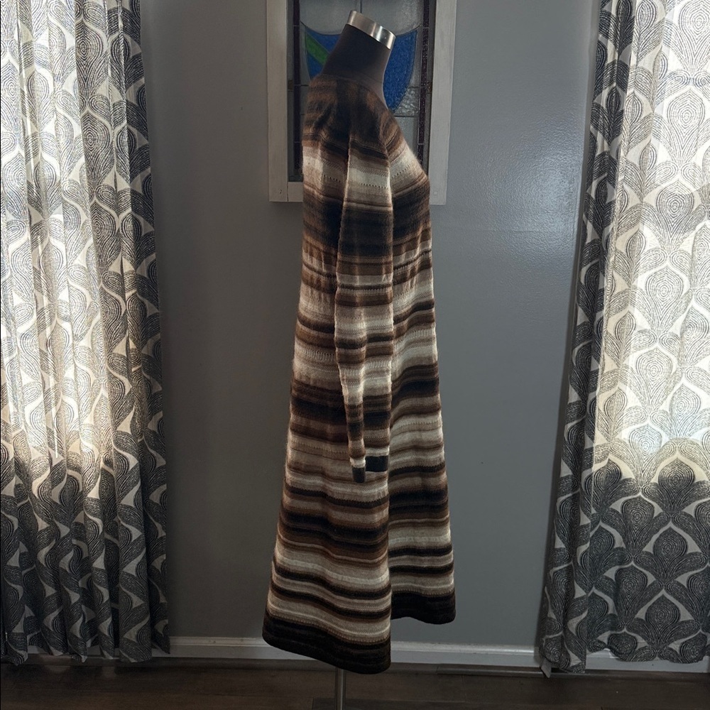 Polo Ralph Lauren Wool Alpaca Blend Striped Jumper Dress SZ XXL - Picture 7 of 9